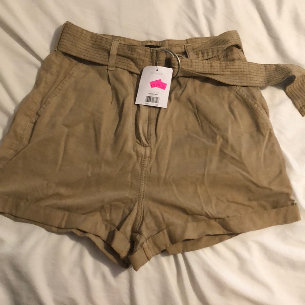 High waisted shorts